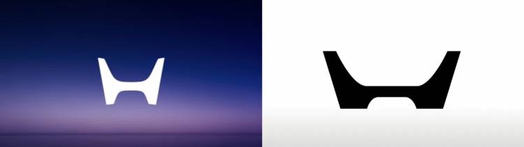 New Logo of HONDA for Electric Cars EV