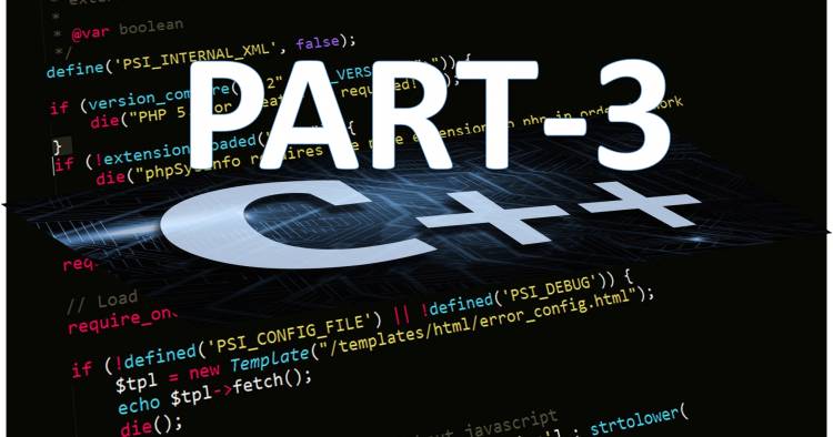 OOP CPP Programming language by Nadir Nadeem: Part-3
