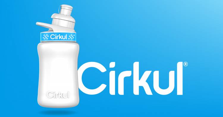 cirkul water bottle with flavor starter kit