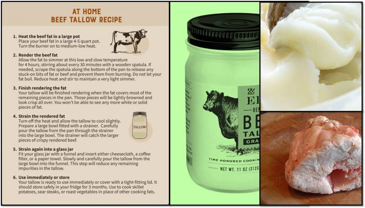 The Health Benefits of Beef Tallow