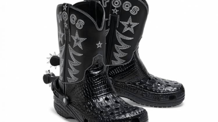 crocs cowboy boots for sale