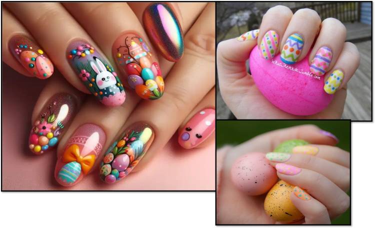 Easter Egg Nail Designs 