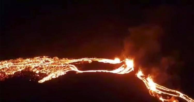 Iceland Volcano Eruption