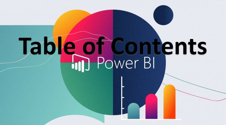 Microsoft Power BI Table of Contents: Lessons Index