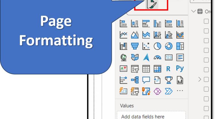Page Formatting: Format Your Report Page in Bower BI Lesson-6