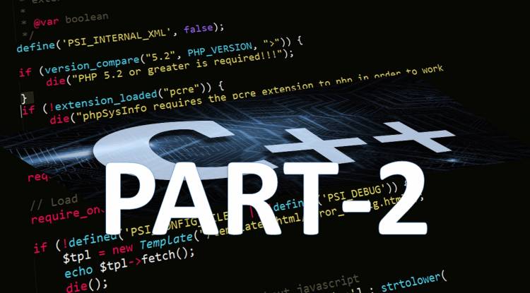 OOP CPP Programming language by Nadir Nadeem: Part-2