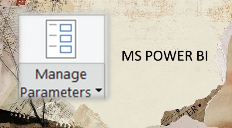 Home Tab in Query Editor: "Manage Parameters" option in home tab of query editor in Power BI: Lesson-7 P-16