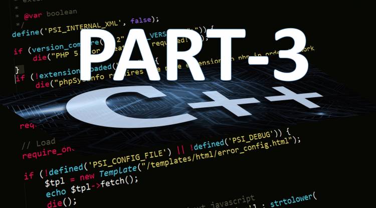 OOP CPP Programming language by Nadir Nadeem: Part-3