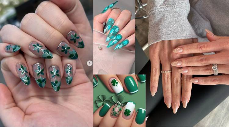 Glass Nail and Clover Nails 