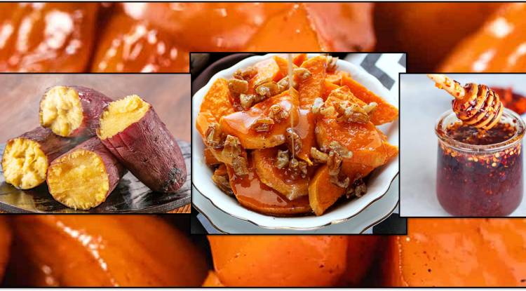 Sweet Potato Hot Honey Bowl