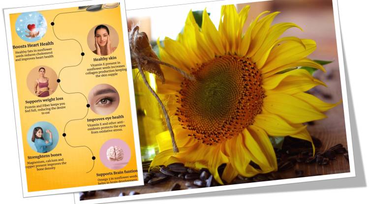 Sunflower Seed Oil Benefits and types