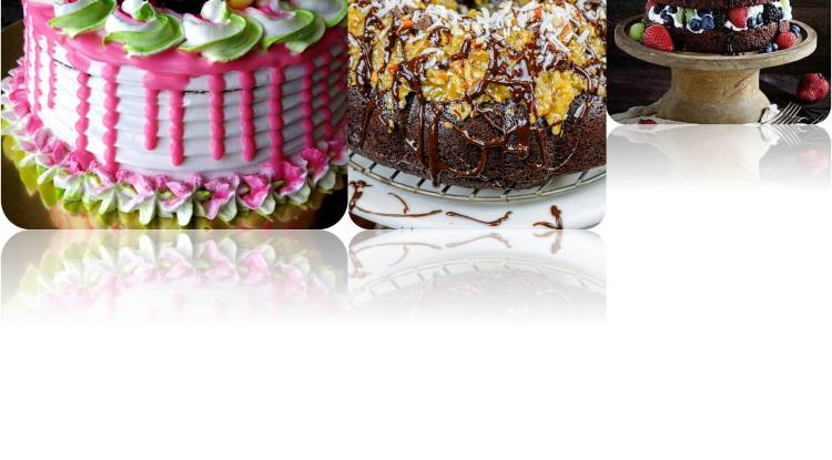 German Chocolate Pecan Pound Cake:(no Chocolate cake with Fruit)