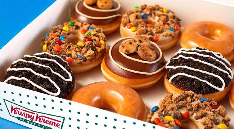 Free Krispy Kreme Near Me: How to get a dozen donuts on Monday in honor of World Sympathy Day.