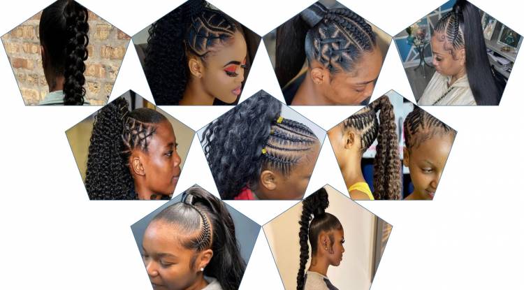 Top 15 High braided ponytail designs.