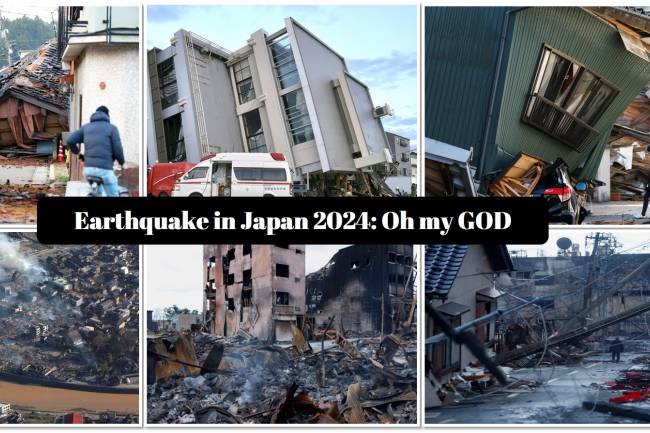 Earthquake in Japan 2024: oh my GOD