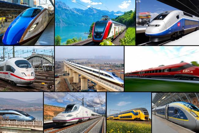 Top 10 train system in the world