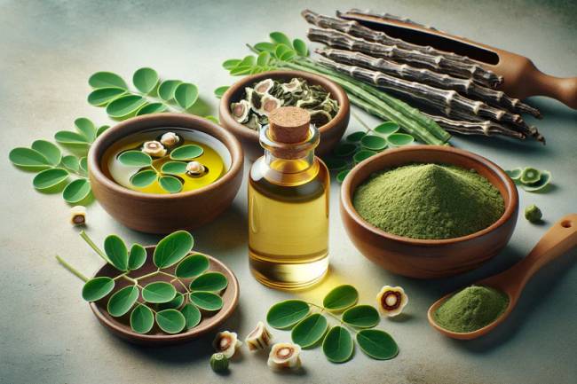Moringa oil and Moringa tree Powder benefits: Moringa Power 