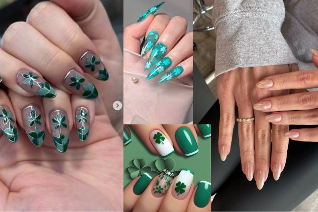 Glass Nail and Clover Nails 