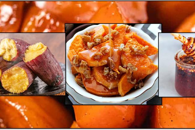 Sweet Potato Hot Honey Bowl