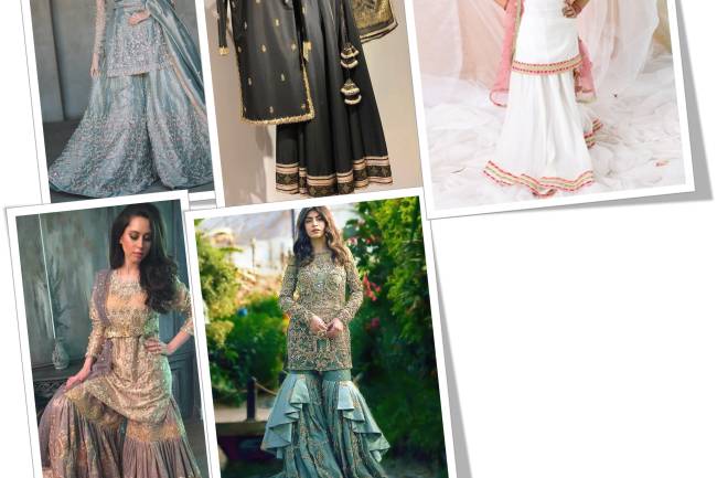 Sharara: South Asian dress: Difference between Sharara and Gharara