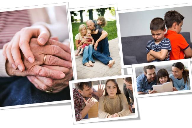 The challenge of sharing: Being parents: Being siblings