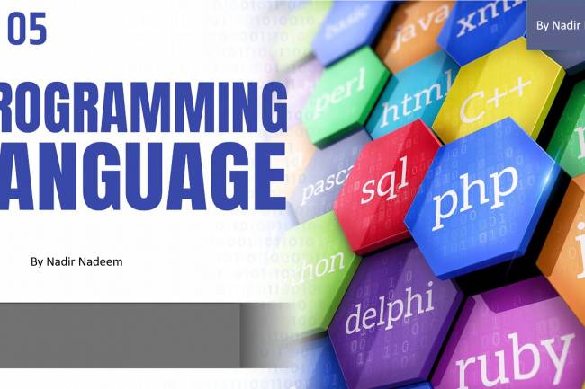 Top 5 types of  Programming Languages